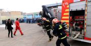 اجرای طرح فراگیر آموزش آتش نشانی و ایمنی در مدارس شهر كهریزك