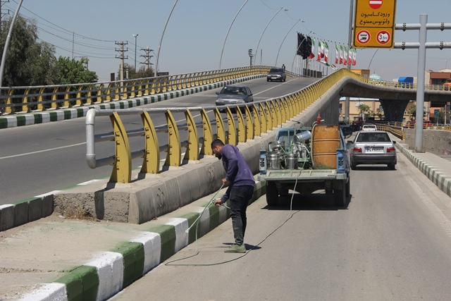 طرح جهادی خدماتی در شهر کهریزک کلید خورد