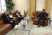 نشست صمیمی شهردار کهریزک با مدیر عامل شرکت پالایش نفت تهران